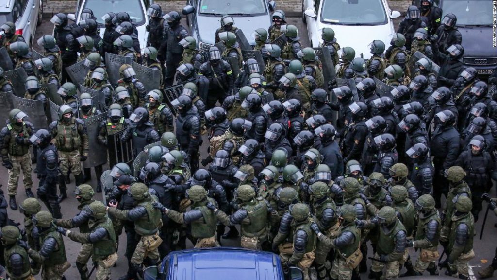 At least 1,000 people detained in Belarus in a single day following protester's death