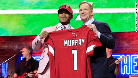Murray was the first overall selection in the 2019 NFL Draft.