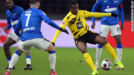 &#39;The biggest talent in the world&#39;: 16-year-old Youssoufa Moukoko becomes the Bundesliga&#39;s youngest-ever player