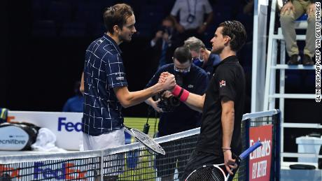 Daniil Medvedev&#39;s win over Dominic Thiem was the longest final in ATP Finals history.