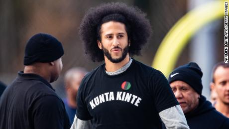 Colin Kaepernick&#39;s public workout for NFL teams took place in November 2019.