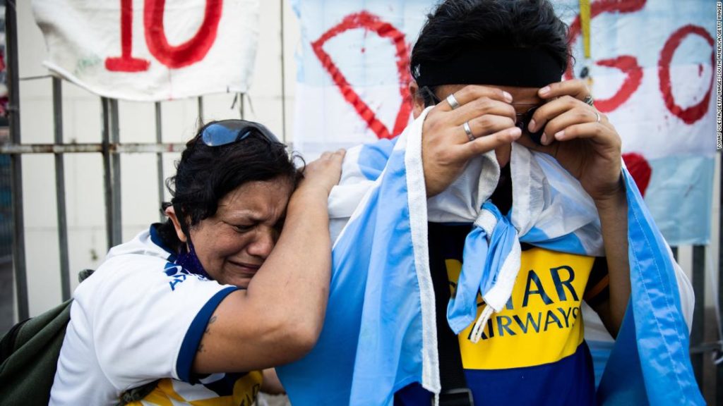 Argentina mourns Diego Maradona, the enigma who did 'everything better and bigger, but fell more dangerously and darker'