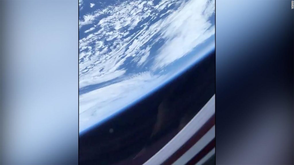 Here's how Earth looked to astronauts aboard the SpaceX capsule