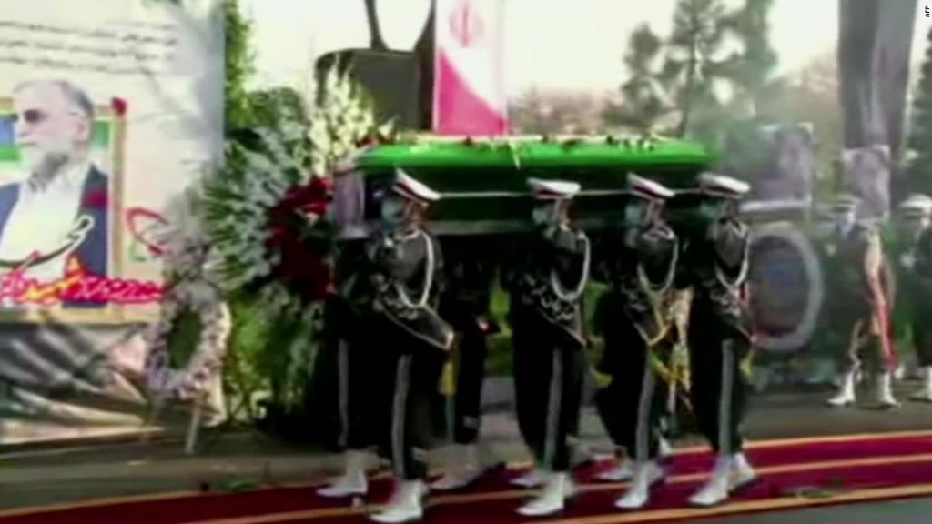 Iran holds funeral for assassinated nuclear scientist
