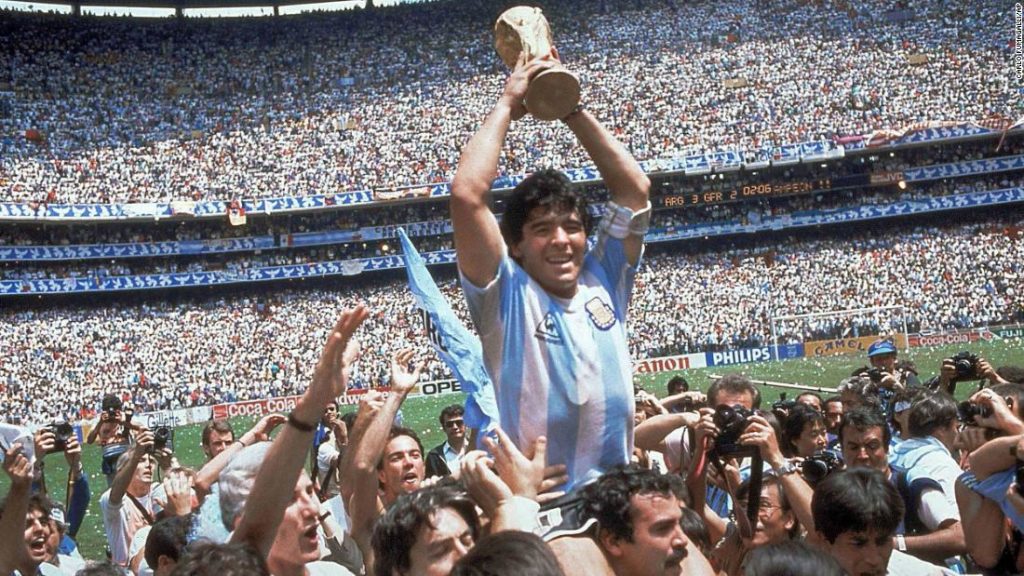 In pictures: Soccer legend Diego Maradona