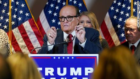 Fact checking Giuliani and the Trump legal team&#39;s wild, fact-free press conference
