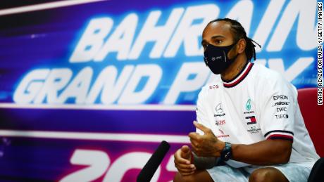 Lewis Hamilton addresses F1&#39;s &#39;massive problem&#39; with human rights ahead of Bahrain Grand Prix