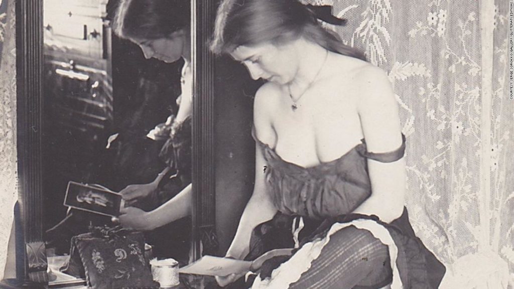 America's early 'working girls': Unseen brothel photos