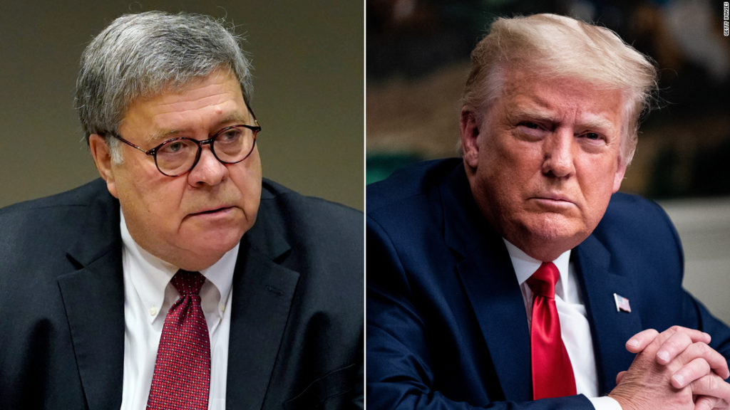 Opinion: Bill Barr has sounded the death knell on Trump's wild claims
