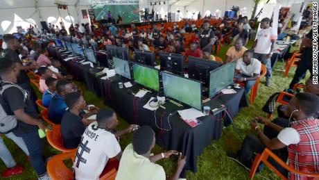 This was the scene in 2018, at an esports festival in Abidjan, Ivory Coast.