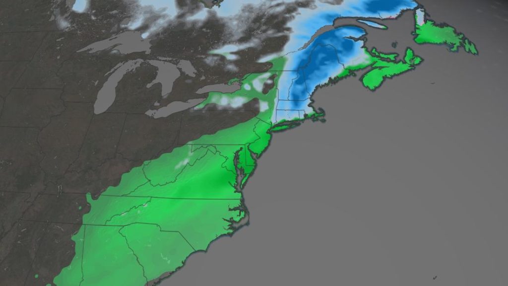 First nor'easter of the season could turn into a 'bomb cyclone' in New England