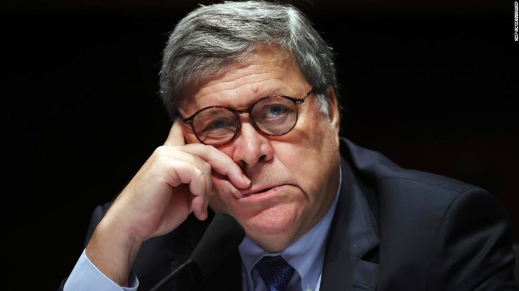 William Barr considering leaving attorney general post before Trump exits office, source says