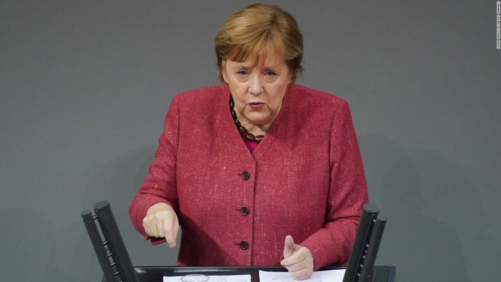 Angela Merkel pleads with Germans to avoid a 'last Christmas with the grandparents'