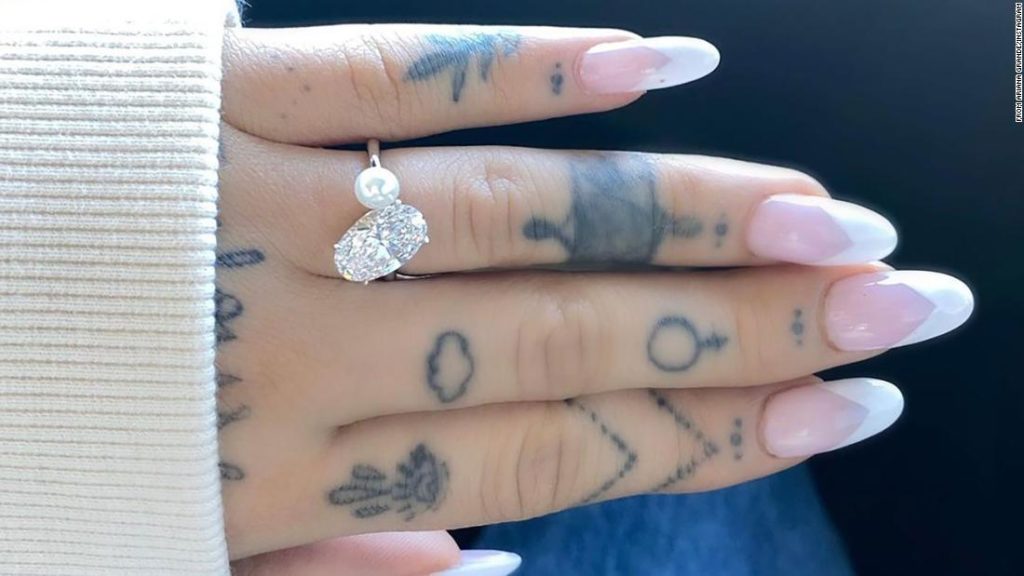 Ariana Grande appears to be engaged to Dalton Gomez after posting a telling Instagram post