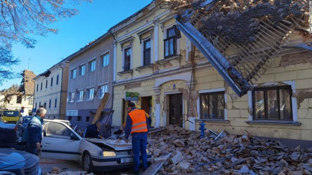 Croatia hit by 6.4 magnitude earthquake, leaving at least 6 dead