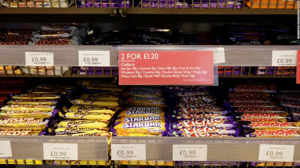 England is cracking down on unhealthy foods