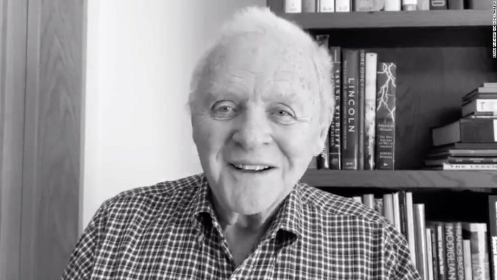 Anthony Hopkins gives thanks for 45 years of sobriety in uplifting Twitter video