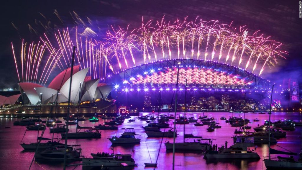 New Year's Eve countdowns around the world