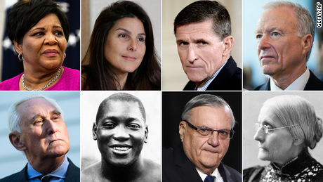 Here are the high-profile pardons and commutations Trump has granted during his presidency