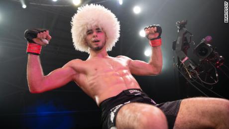 The refugee following in the footsteps of Khabib Nurmagomedov