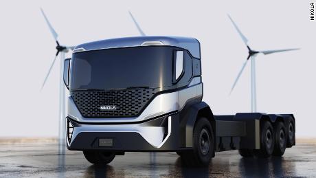 Nikola&#39;s deal to mass produce garbage trucks (pictured) for one of the nation&#39;s largest waste management companies was officially canceled on December 23, 2020.