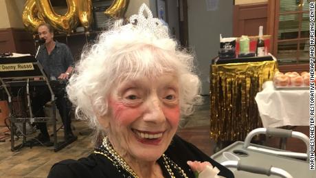 Angelina Friedman got a big party for her 101st birthday and was crowned prom queen at her nursing home last year.