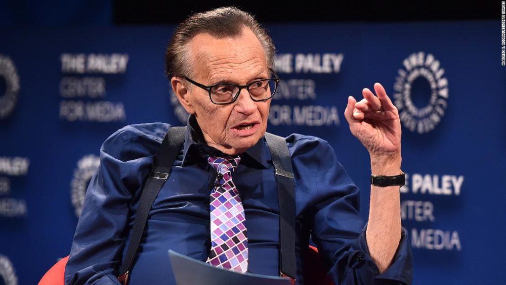 Larry King has been hospitalized with Covid-19