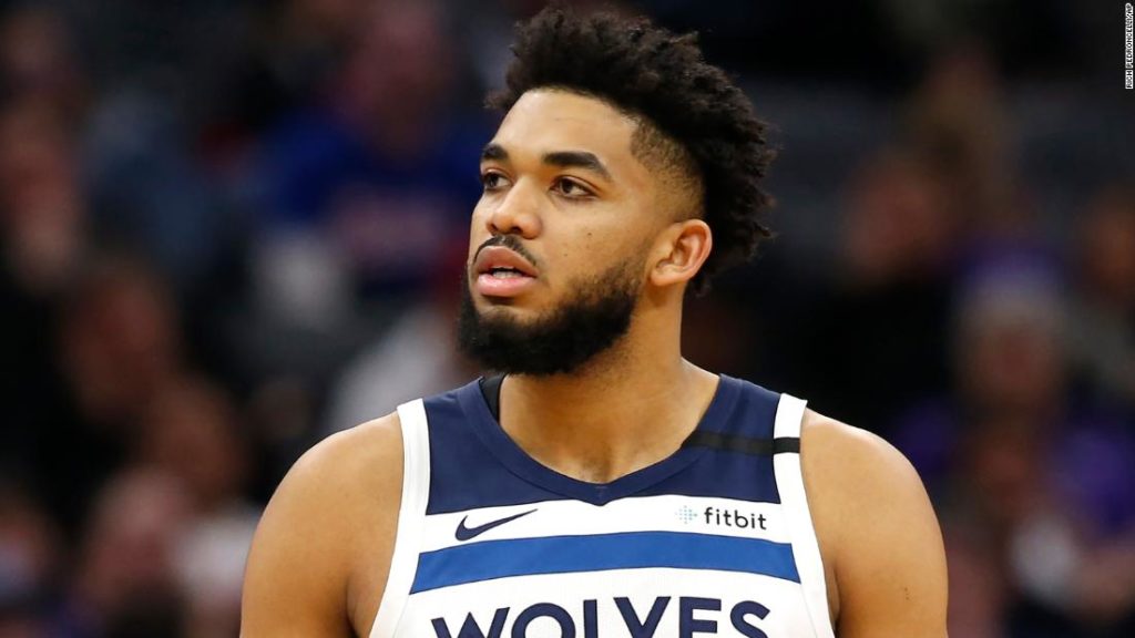 Karl-Anthony Towns has tested positive for Covid-19, as the NBA's postponed games list grows