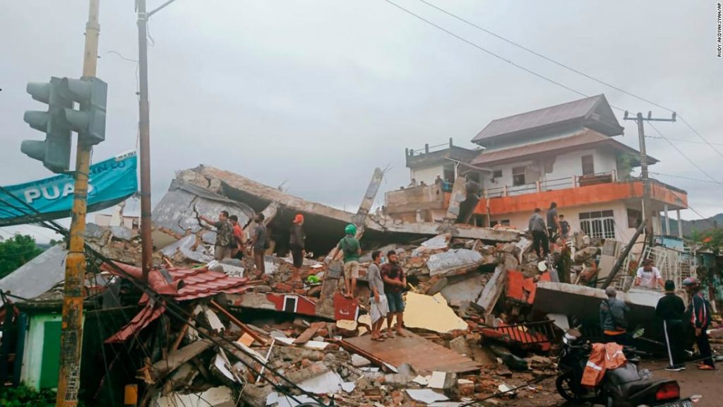 Powerful earthquake in Indonesia's Sulawesi kills dozens, injures hundreds