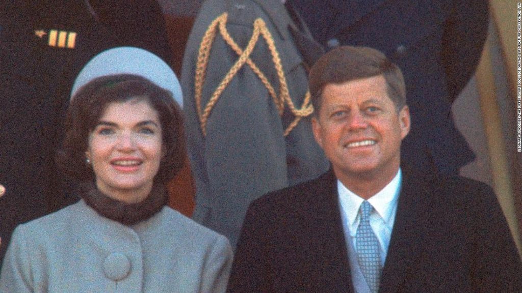 Jackie Kennedy's pillbox hat at the 1961 presidential inauguration
