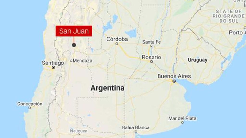 Argentina earthquake: 6.4 quake strikes San Juan province, no tsunami warning issued