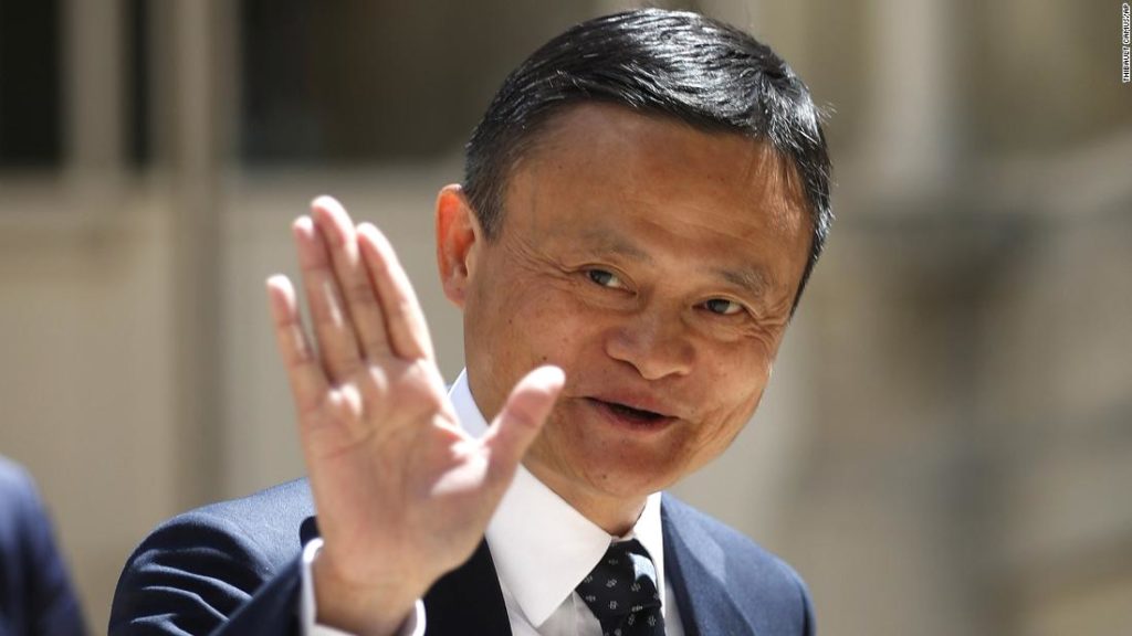 Jack Ma makes first public appearance in months, and Alibaba stock is surging