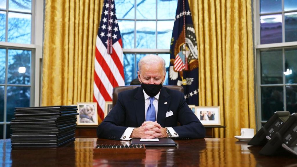 Inside Joe Biden's newly decorated Oval Office