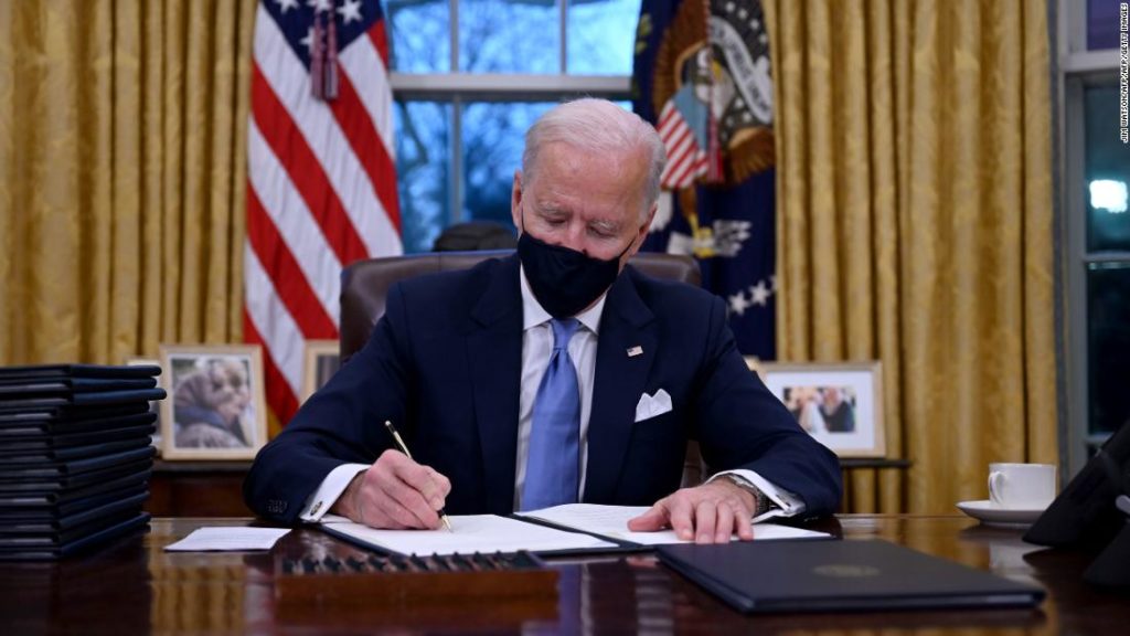 Covid-19 pandemic: Biden issues plan to improve vaccine distribution, expand testing and reopen schools