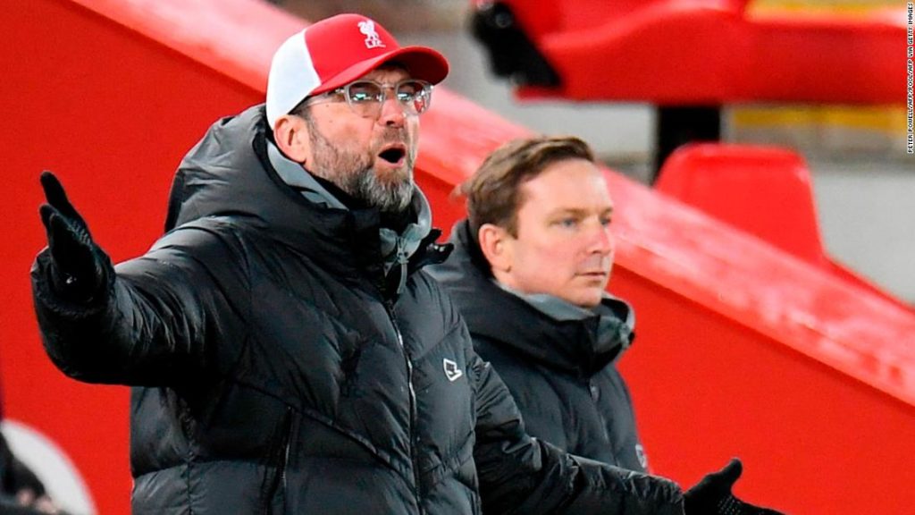 Liverpool's shock defeat to Burnley ends 68-game unbeaten run at Anfield