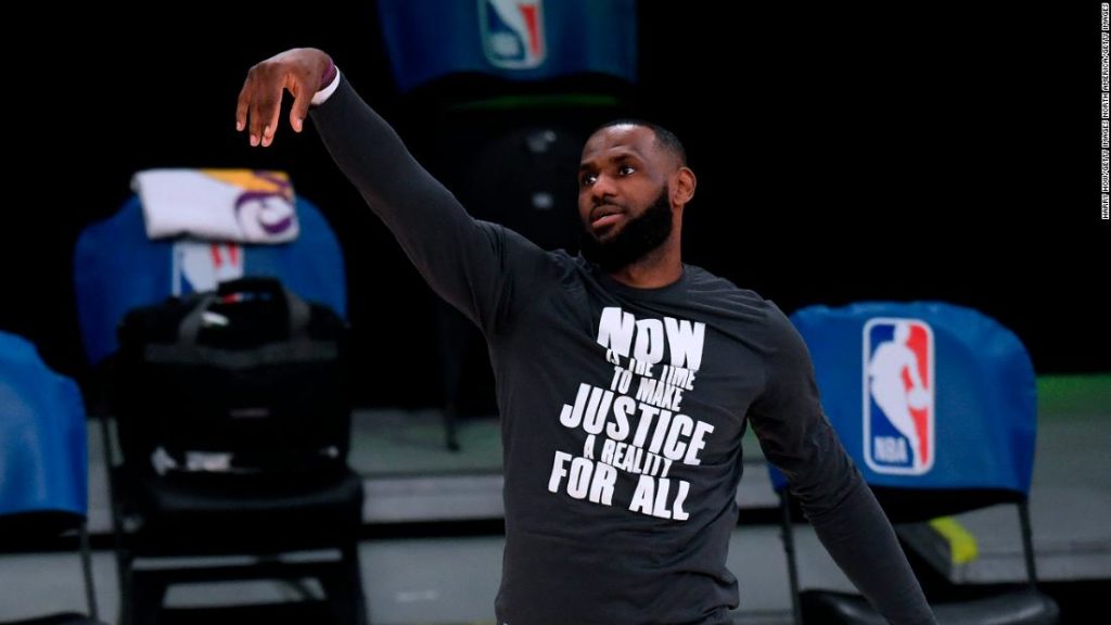 LeBron James says 'it would be great' for LA Lakers to visit the White House