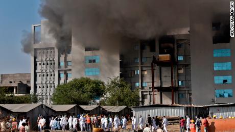 The blaze at the vaccine facility was brought under control but its cause is still under investigation, according to Indian officials