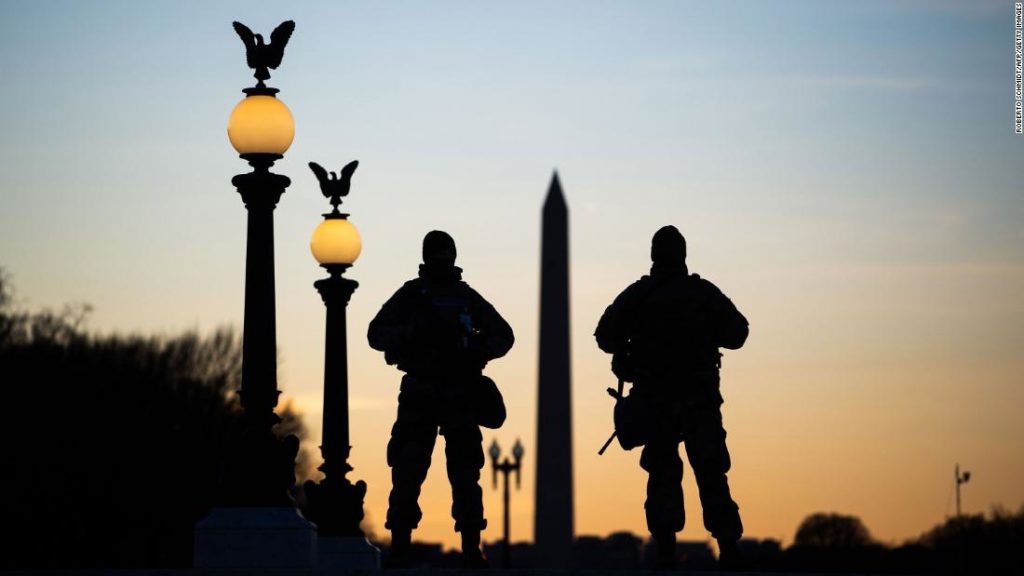 Thousands of National Guard troops could remain in Washington until March