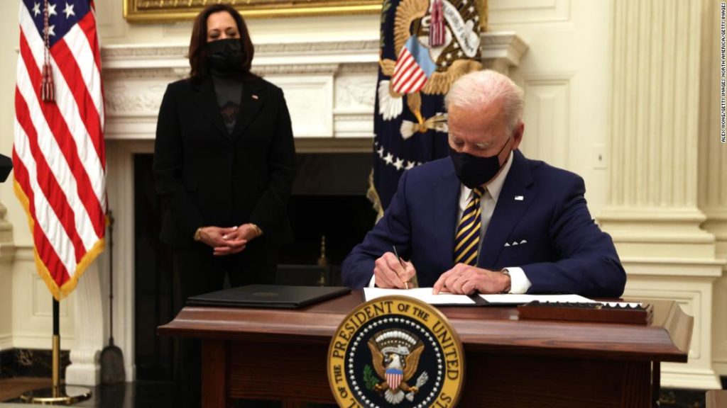 Here are the executive orders Biden has signed so far