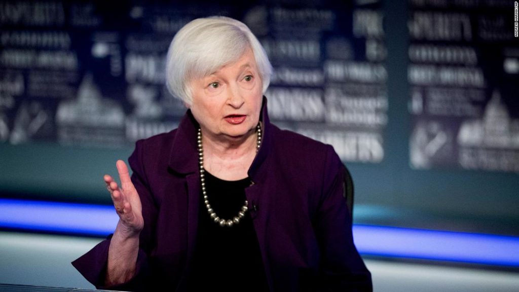 Janet Yellen is confirmed as the first female Treasury secretary in US history