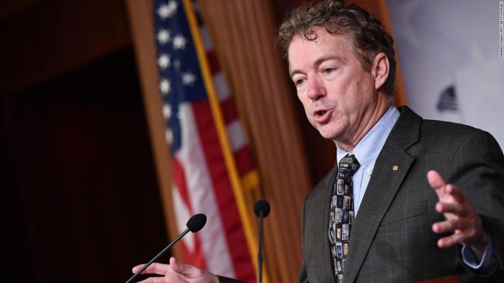 Rand Paul test vote sidelined but offers early look at Republican opposition for Trump impeachment trial