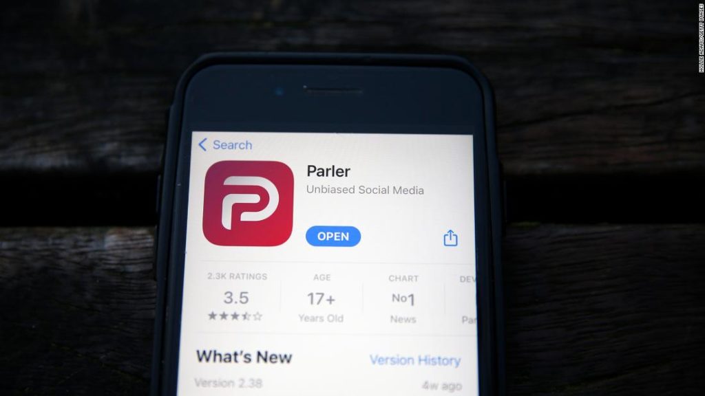 Parler sues Amazon for cutting off its services