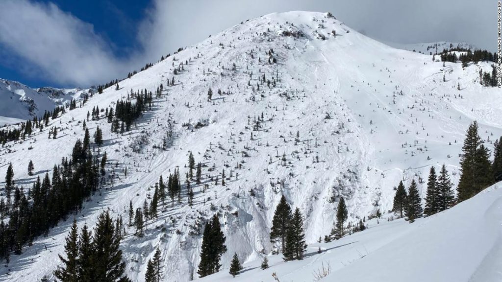 Colorado avalanche: Three skiers are missing after getting caught in a large avalanche