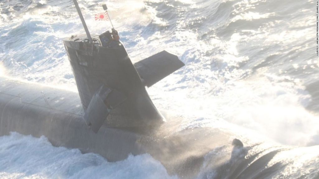 Japanese Soryu submarine collides with commercial ship while surfacing in Pacific