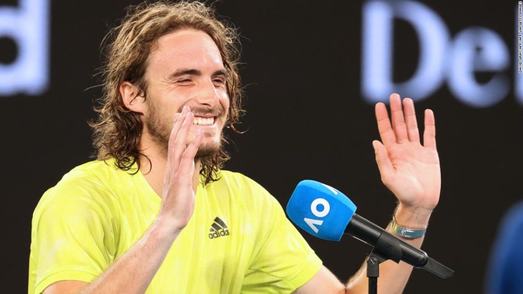 Australian Open: The awkward art of the post-match on-court tennis interview