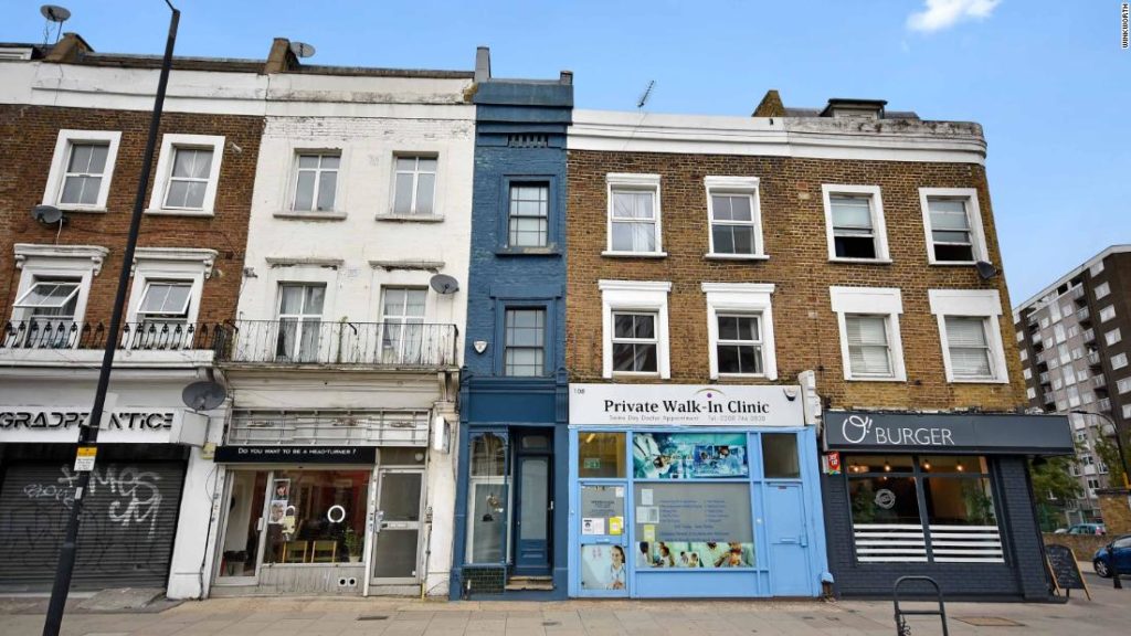 'London's skinniest house' is on the market for $1.3 million