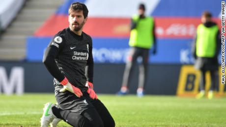 It was another calamitous performance from Liverpool&#39;s goalkeeper Alisson.