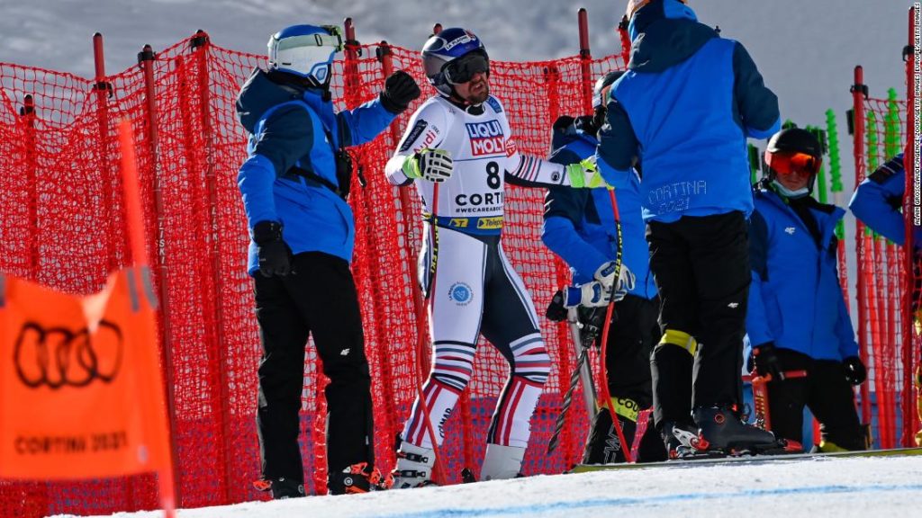 Maxence Muzaton recalls miracle save from crash at skiing world championships