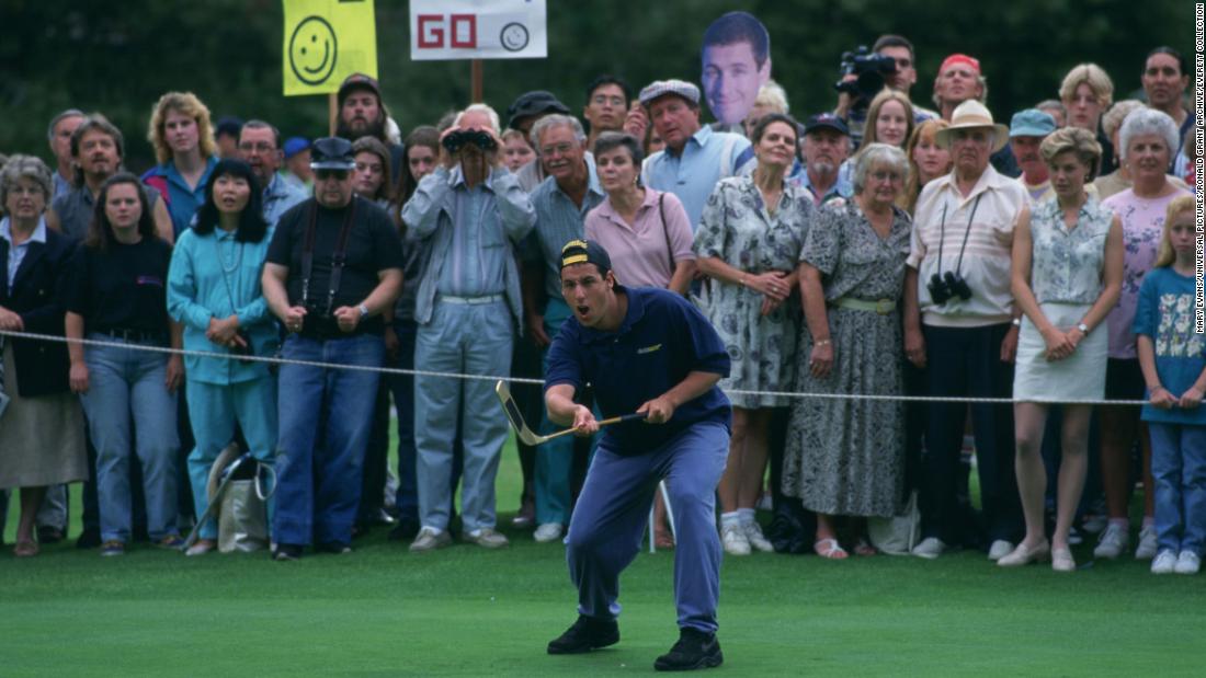 Happy Gilmore and Shooter McGavin are at it again! Twitter contest