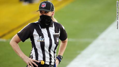 Having scaled the mountain as an NFL official, she&#39;ll be ready to go again next season.